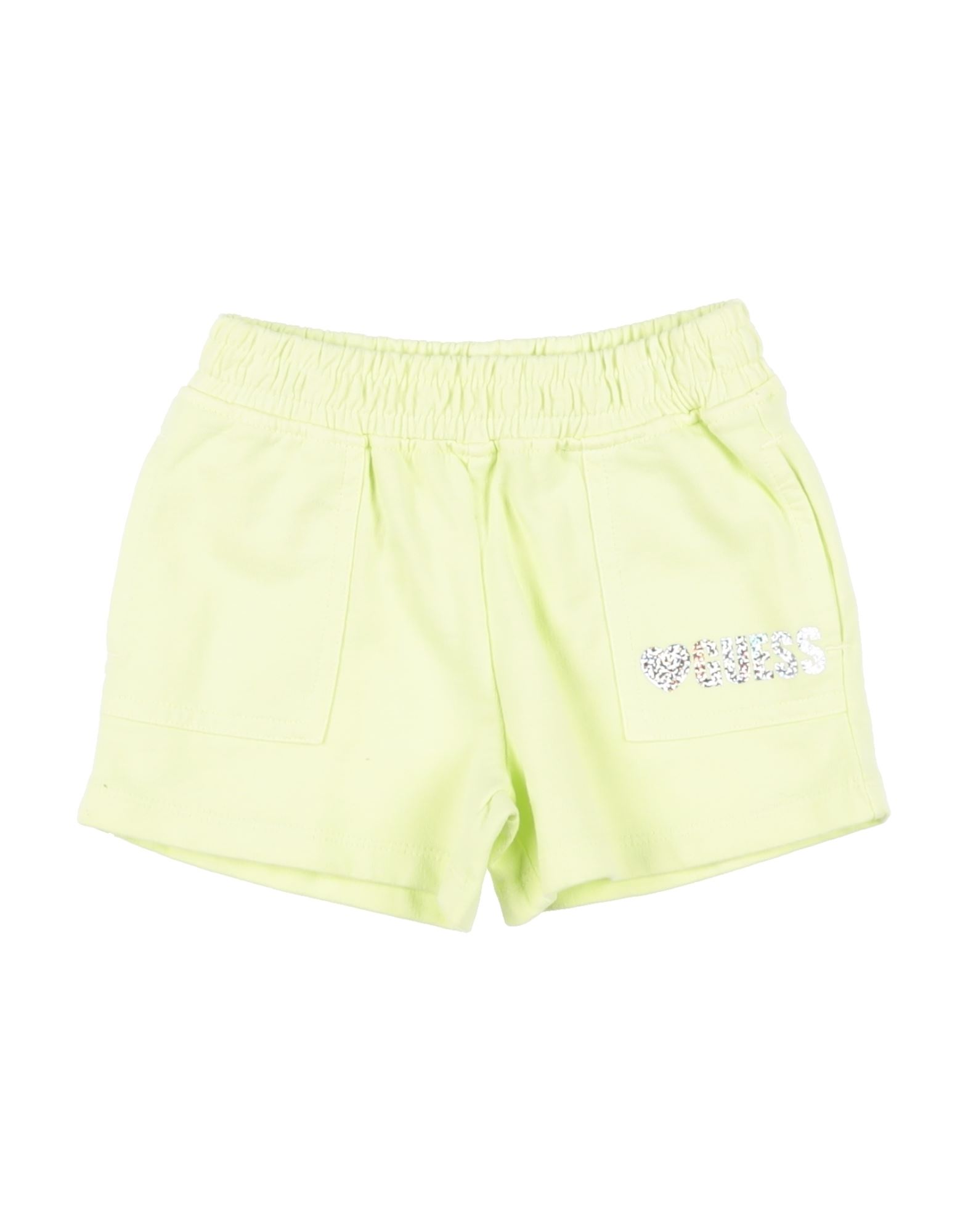 Guess Kids'  Newborn Girl Shorts & Bermuda Shorts Light Green Size 3 Cotton