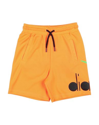 Diadora Babies'  Toddler Boy Shorts & Bermuda Shorts Orange Size 4 Polyester