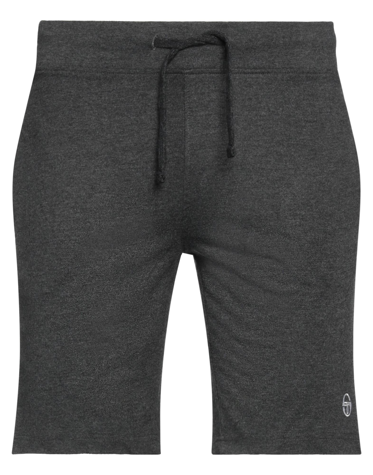 Sergio Tacchini Man Shorts & Bermuda Shorts Lead Size L Cotton In Grey