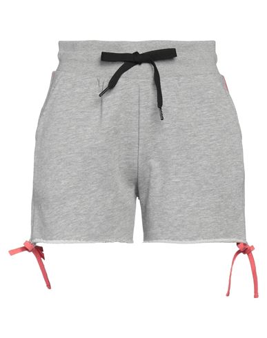 Richmond Woman Shorts & Bermuda Shorts Light Grey Size L Cotton