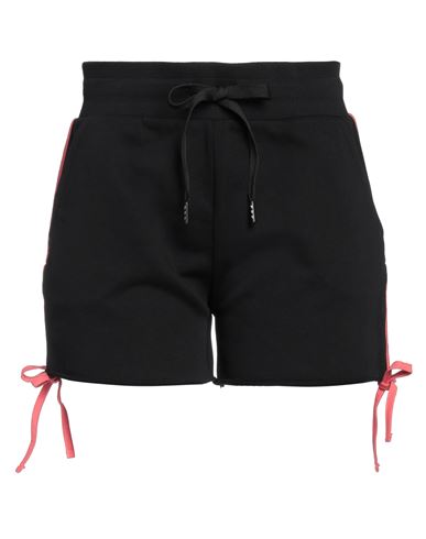 Richmond Woman Shorts & Bermuda Shorts Black Size L Cotton