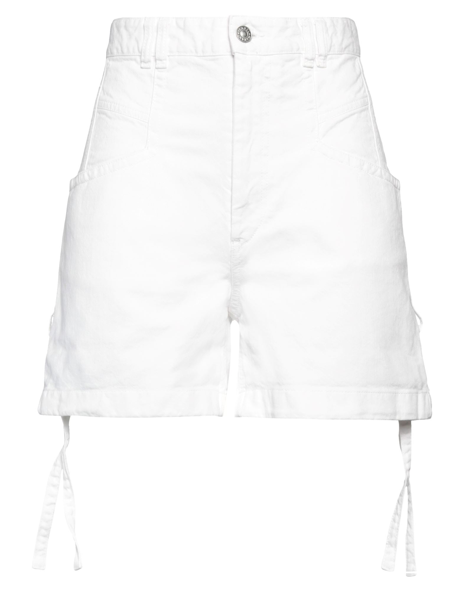 Isabel Marant Denim Shorts In White