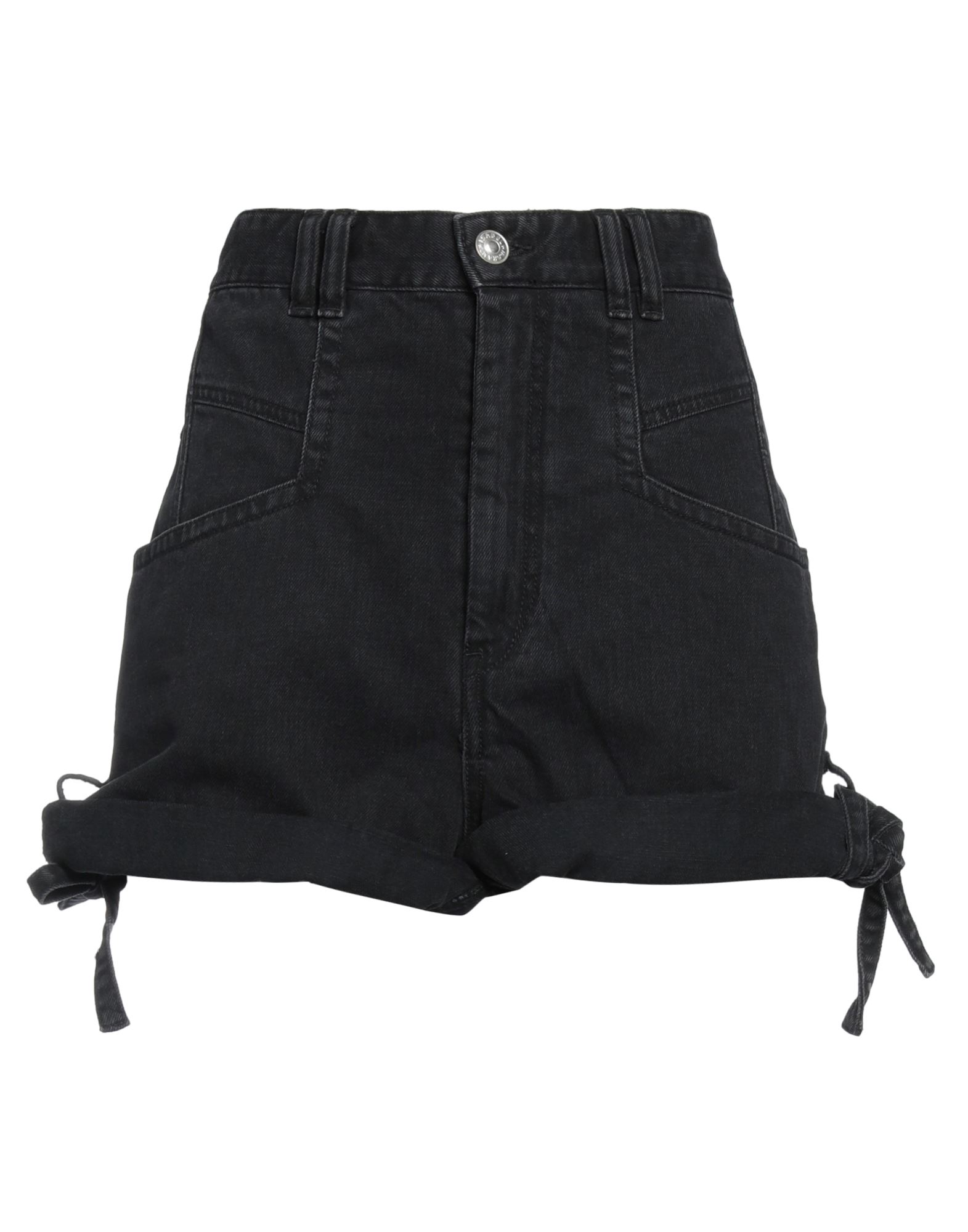 Isabel Marant Denim Shorts In Black
