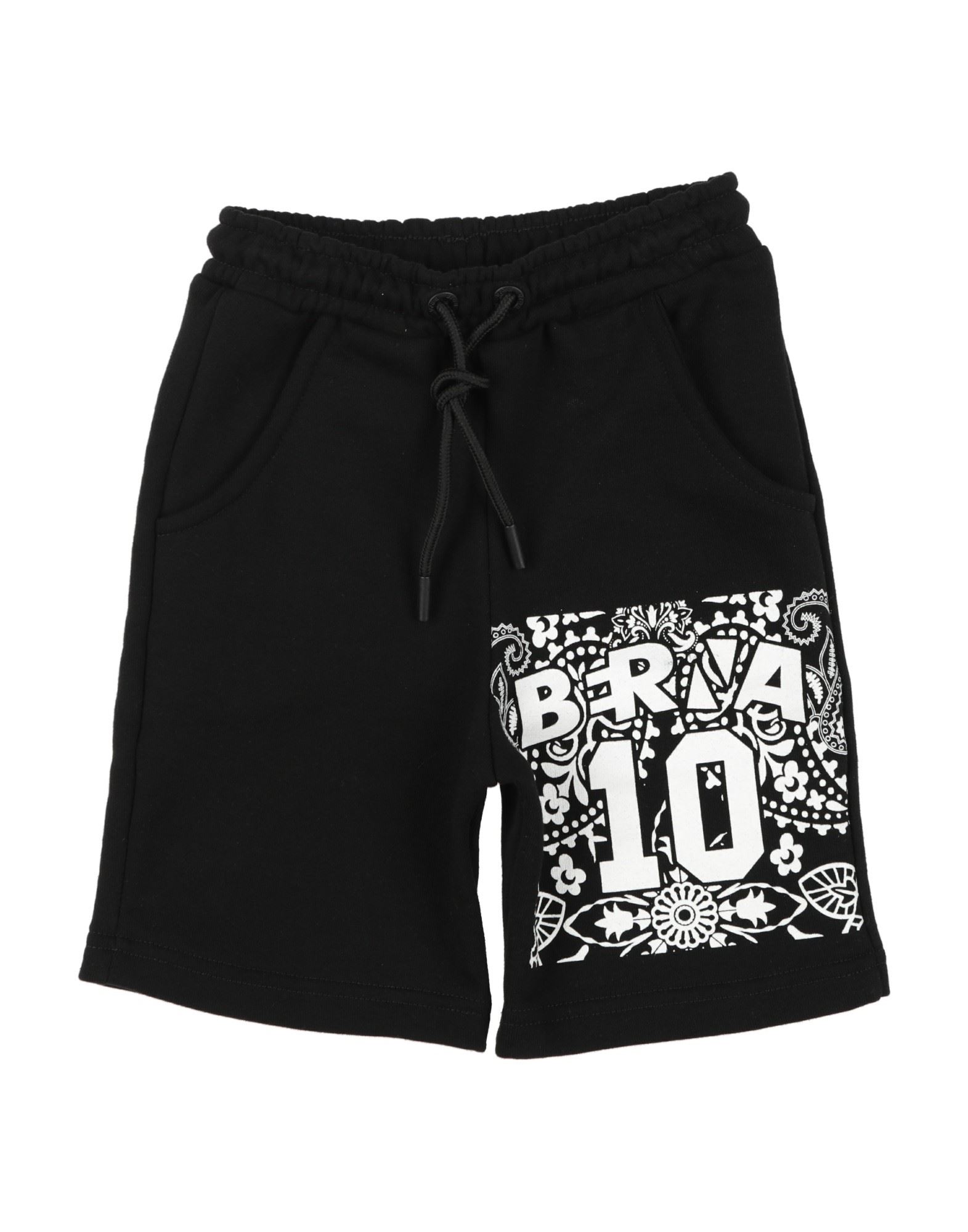 Berna Kids'  Toddler Boy Shorts & Bermuda Shorts Black Size 4 Cotton