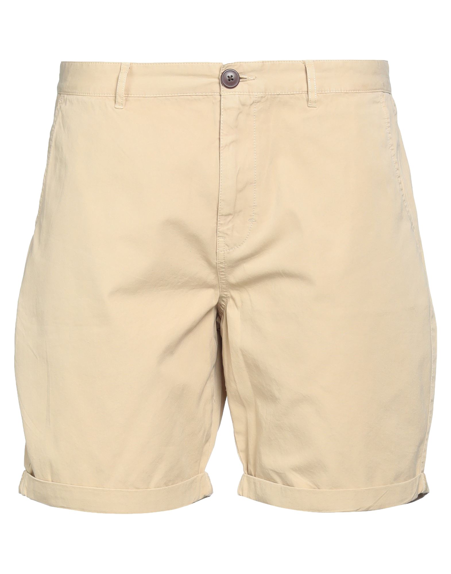 BARBOUR BARBOUR MAN SHORTS & BERMUDA SHORTS SAND SIZE 32 COTTON, ELASTANE 