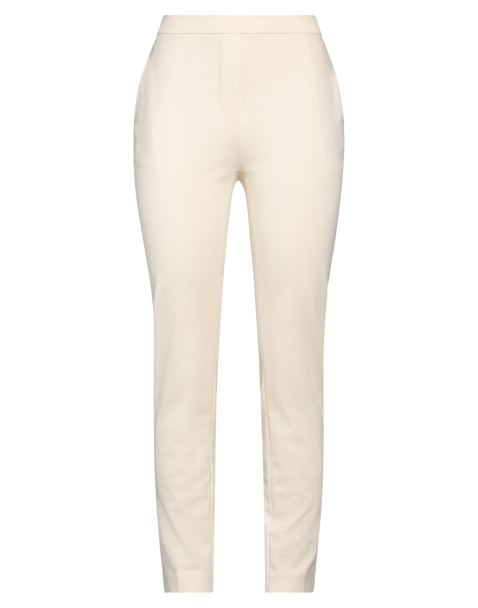 Shop Douuod Woman Pants Ivory Size 10 Viscose, Polyamide, Elastane In White