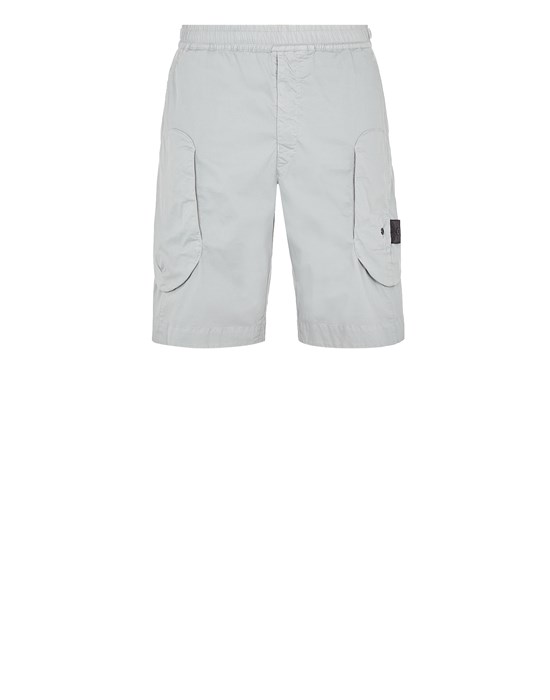 Bermuda shorts Man L0228 CARGO SHORTS  
STRETCH COTTON/NYLON GABARDINE Front STONE ISLAND SHADOW PROJECT