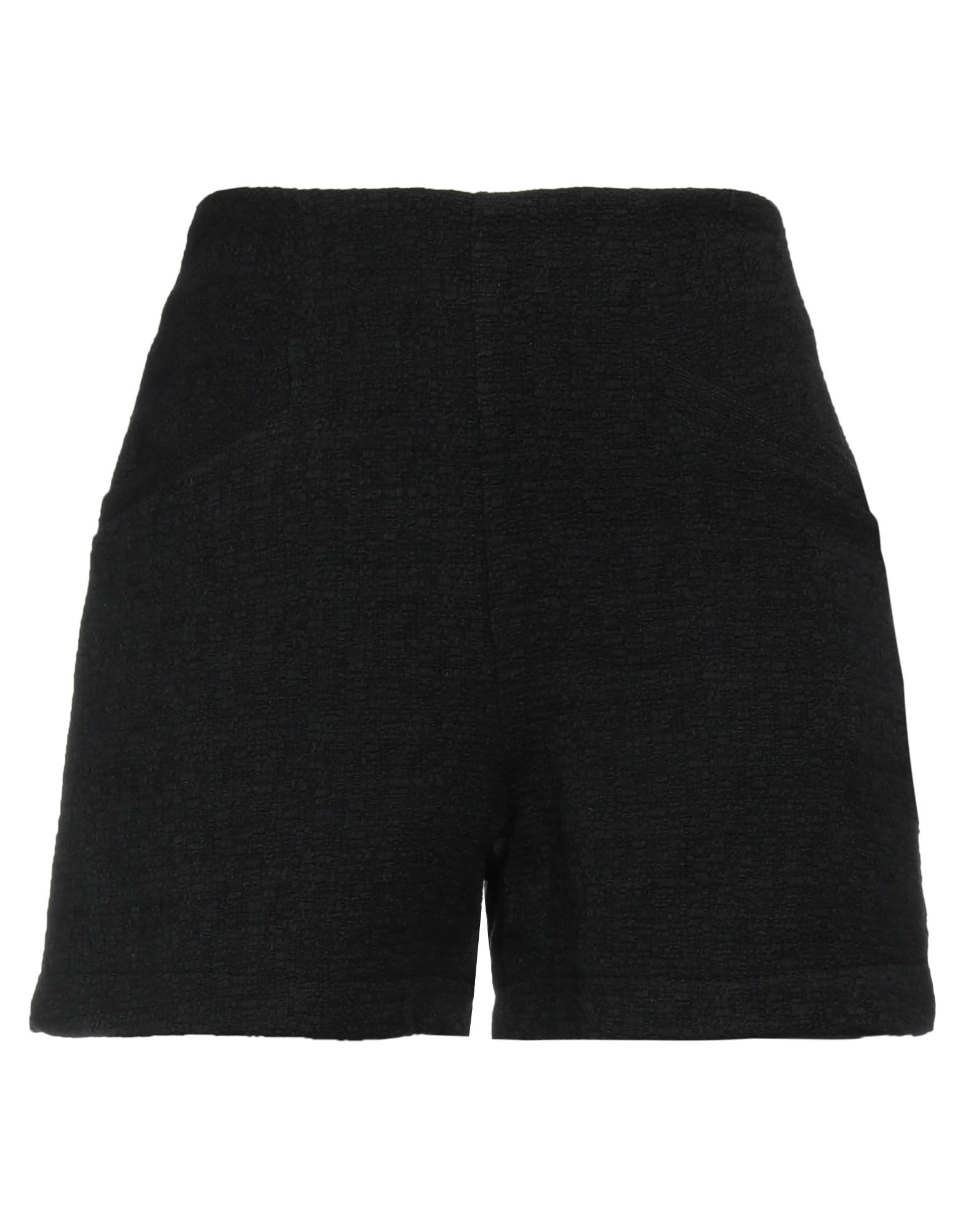 Kaos Woman Shorts & Bermuda Shorts Black Size 8 Cotton, Polyamide