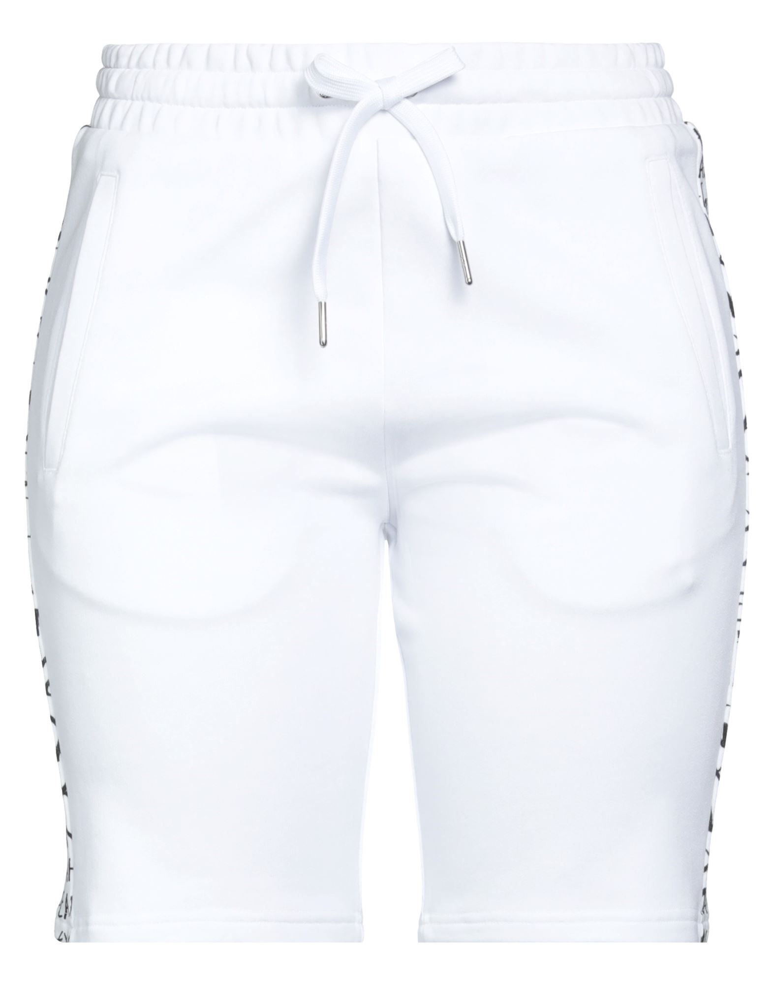 Armani Exchange Woman Shorts & Bermuda Shorts White Size M Cotton