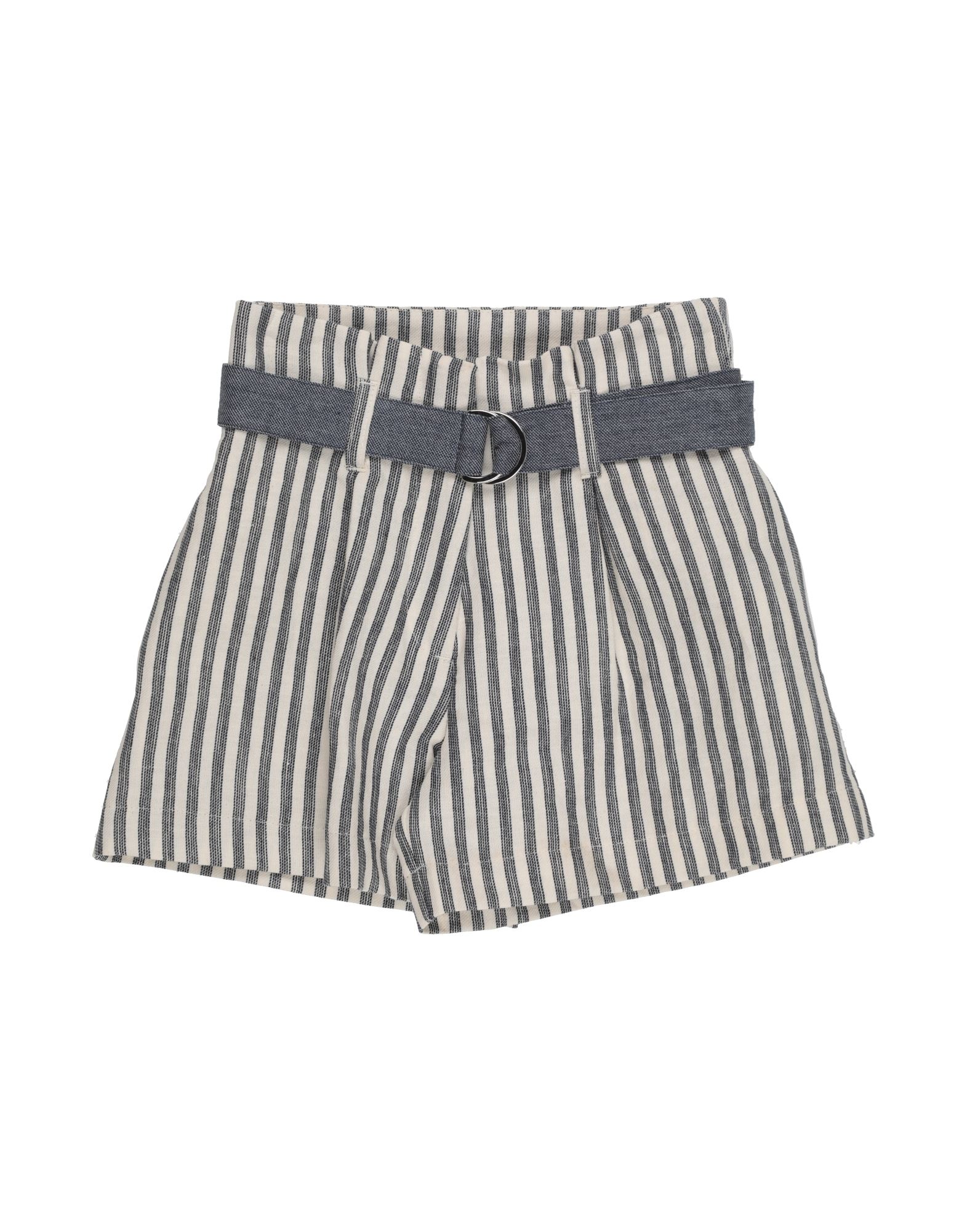 Aletta Kids'  Toddler Girl Shorts & Bermuda Shorts Ivory Size 6 Cotton In White