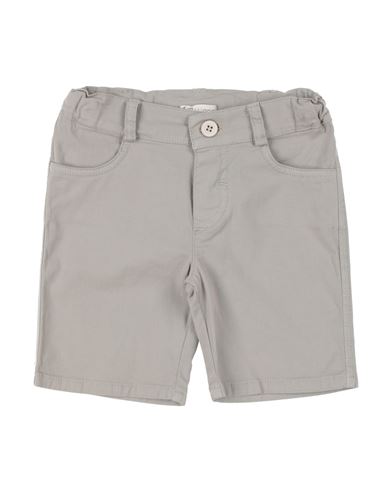J.o. Milano Babies' J. O. Milano Newborn Boy Shorts & Bermuda Shorts Light Grey Size 3 Cotton, Elastane