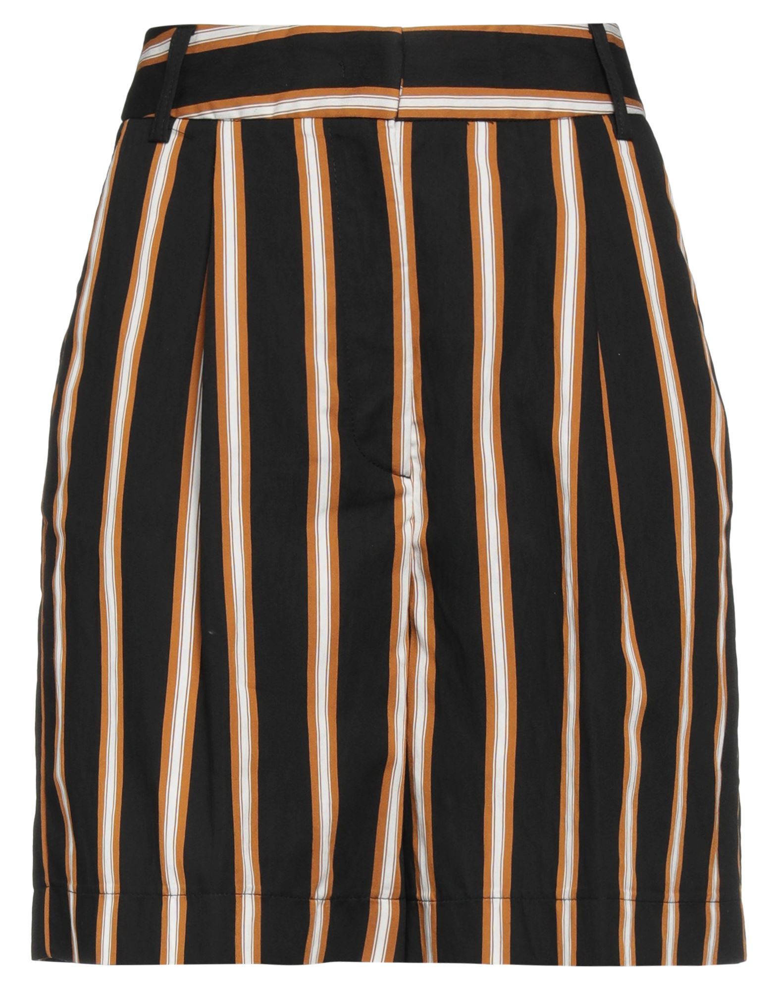 Icona By Kaos Woman Shorts & Bermuda Shorts Black Size 8 Viscose, Polyamide