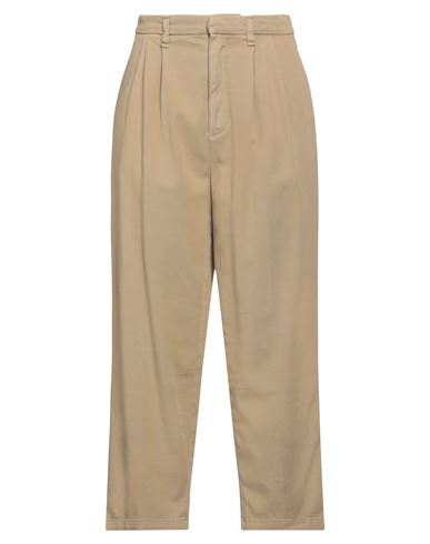Haikure Woman Pants Sand Size 27 Cotton, Elastane