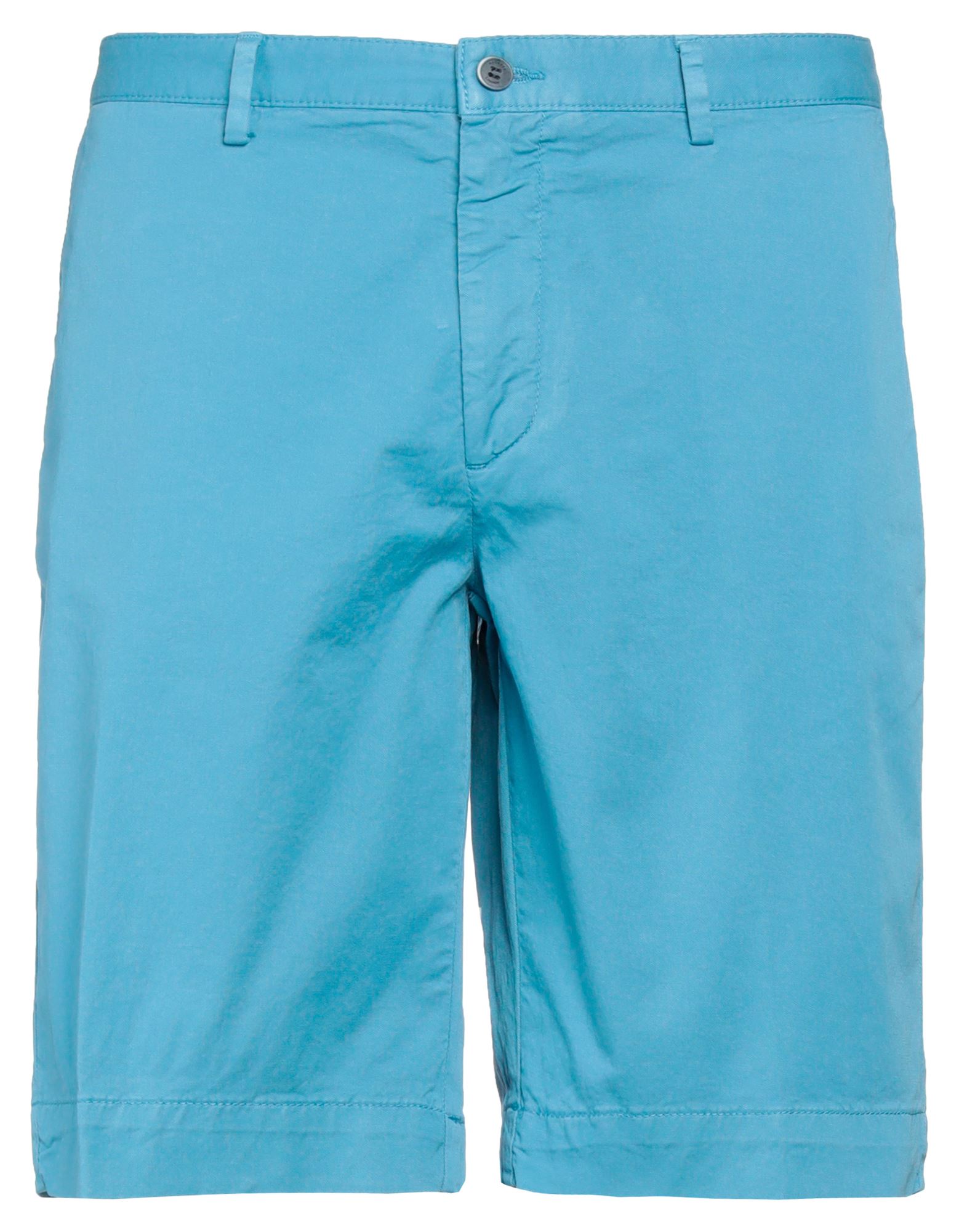 Hackett Man Shorts & Bermuda Shorts Sky Blue Size 34 Cotton, Elastane