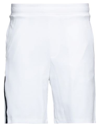 Armani Exchange Man Shorts & Bermuda Shorts White Size L Cotton, Polyester