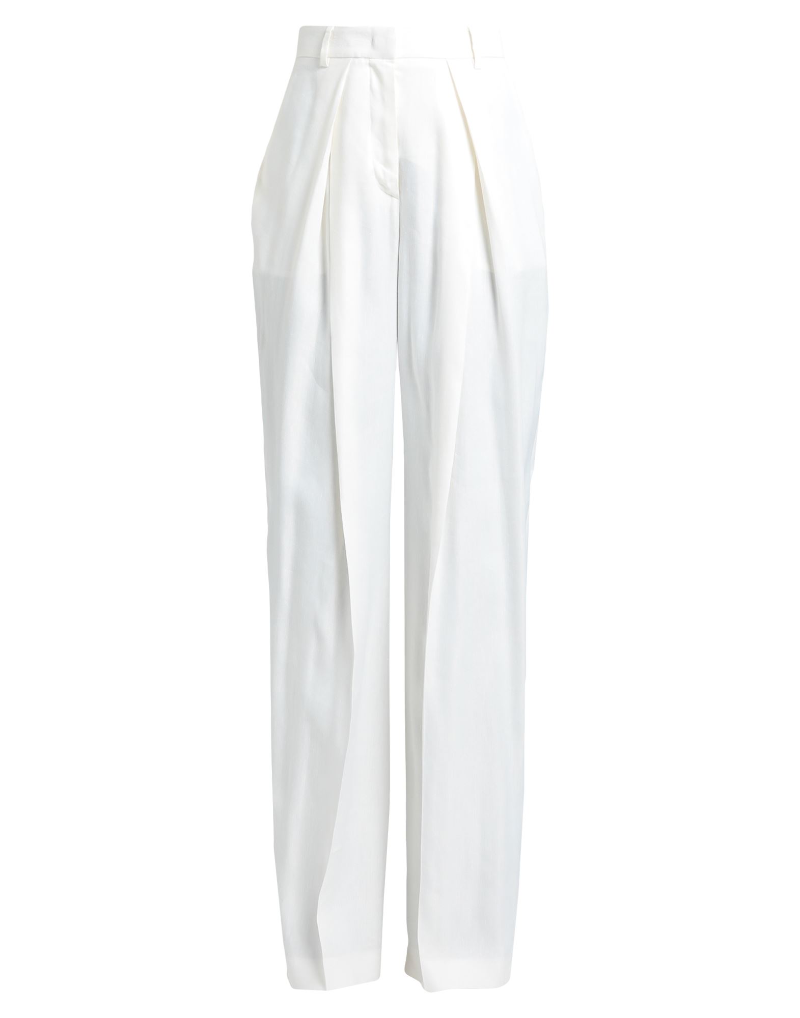 Alberta Ferretti Pants In White