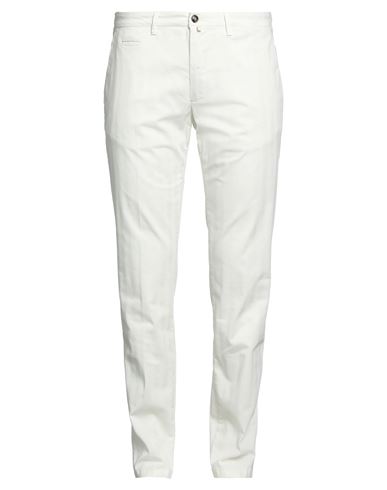 Briglia 1949 Man Pants Off White Size 38 Cotton, Elastane