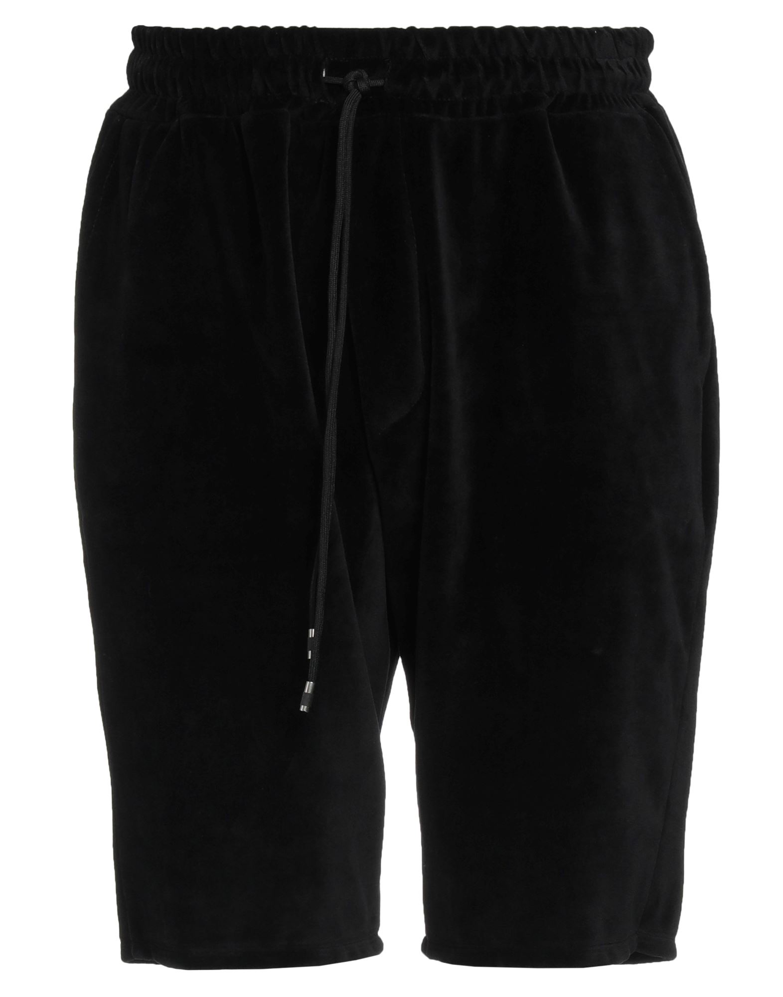 Stilosophy Man Shorts & Bermuda Shorts Black Size Xl Cotton, Polyester In Black