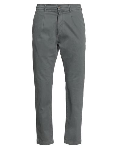 Cruna Man Pants Lead Size 32 Cotton, Elastane In Grey
