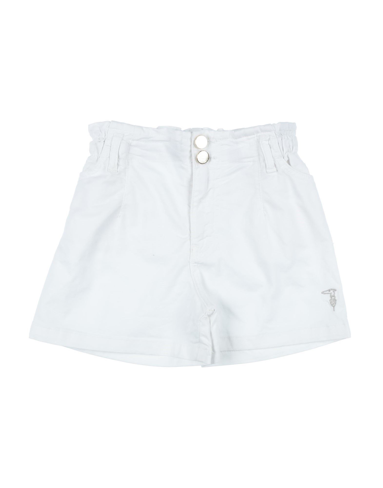 Trussardi Junior Kids'  Toddler Girl Shorts & Bermuda Shorts White Size 5 Cotton, Elastane