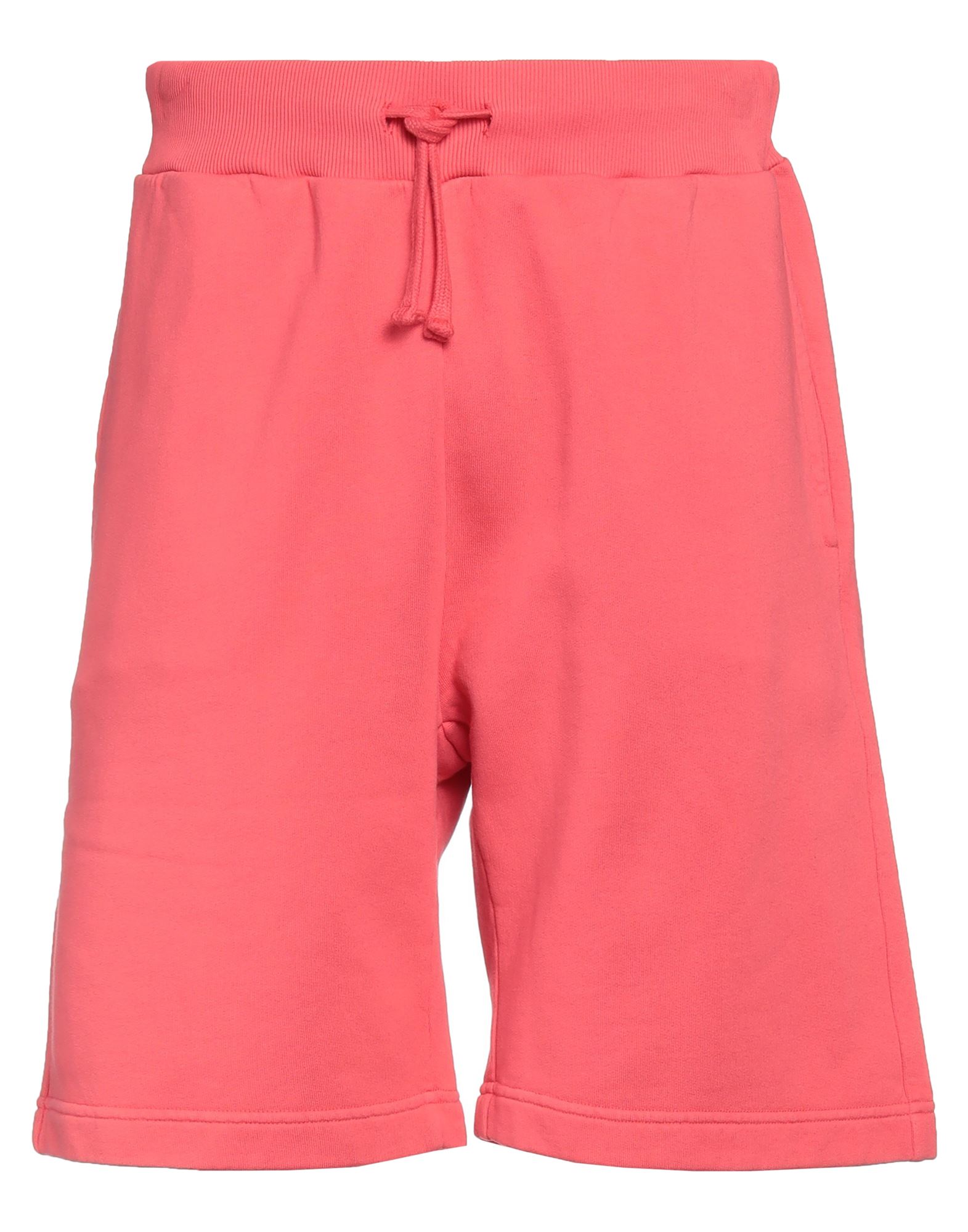 Alyx 1017  9sm Man Shorts & Bermuda Shorts Coral Size Xl Cotton, Elastane In Red