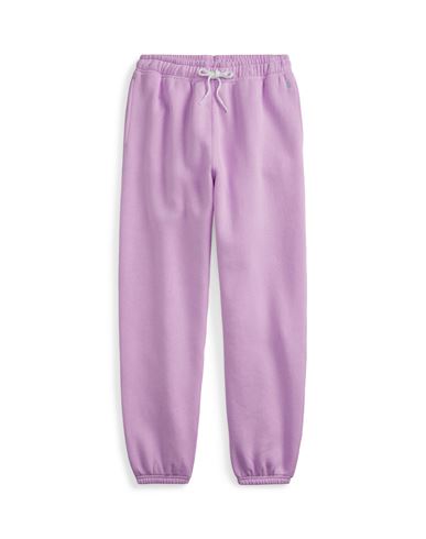 Polo Ralph Lauren Woman Pants Lilac Size S Cotton, Polyester In Purple