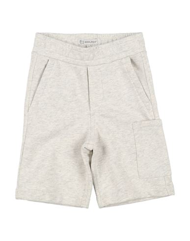 WOOLRICH WOOLRICH TODDLER BOY SHORTS & BERMUDA SHORTS LIGHT GREY SIZE 4 ORGANIC COTTON 