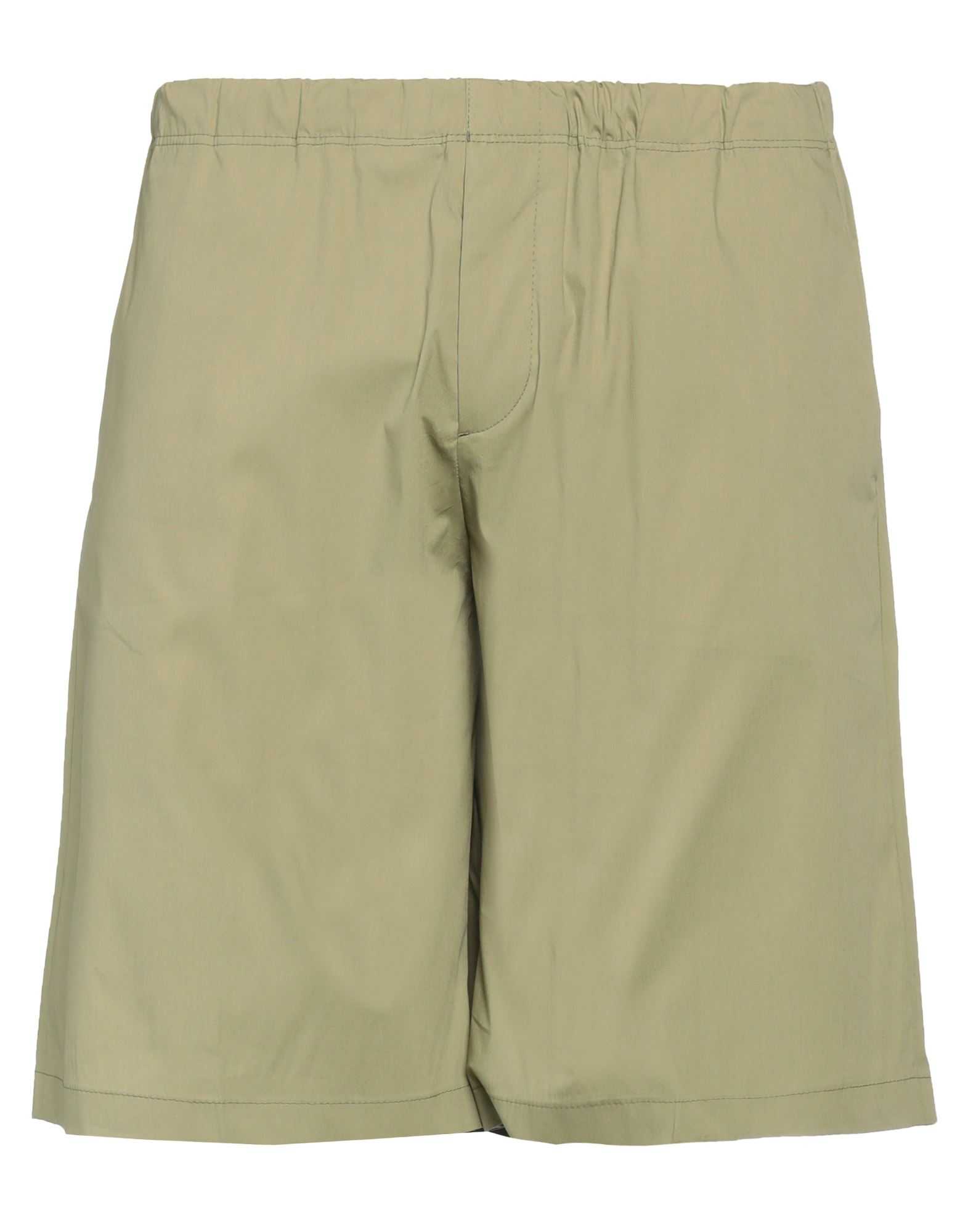 Calvin Klein Man Shorts & Bermuda Shorts Military Green Size S Cotton, Polyester, Elastane