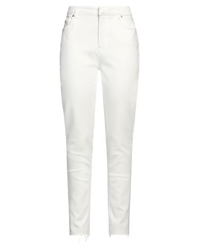 Pinko Woman Jeans White Size 31 Cotton, Viscose, Lyocell, Elastane