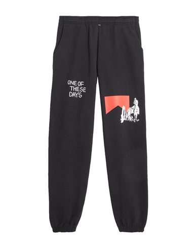 One Of These Days Man Pants Black Size S Cotton