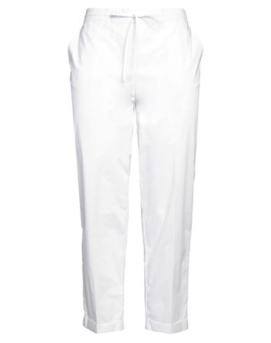 Ballantyne Woman Pants White Size 10 Cotton In White