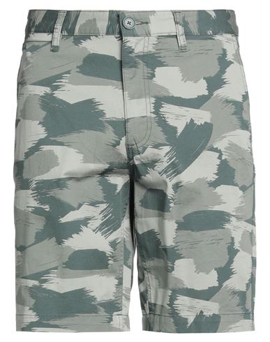 Armani Exchange Man Shorts & Bermuda Shorts Military Green Size 30 Cotton, Elastane