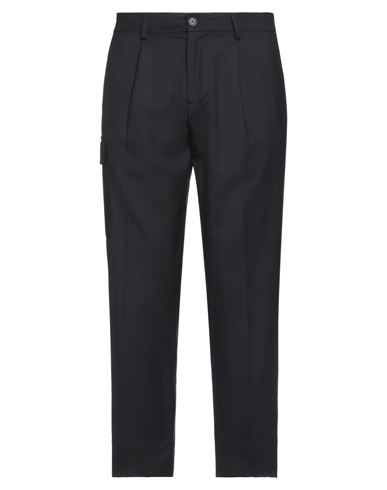 Shop Gazzarrini Man Pants Black Size 34 Polyester, Virgin Wool, Elastane