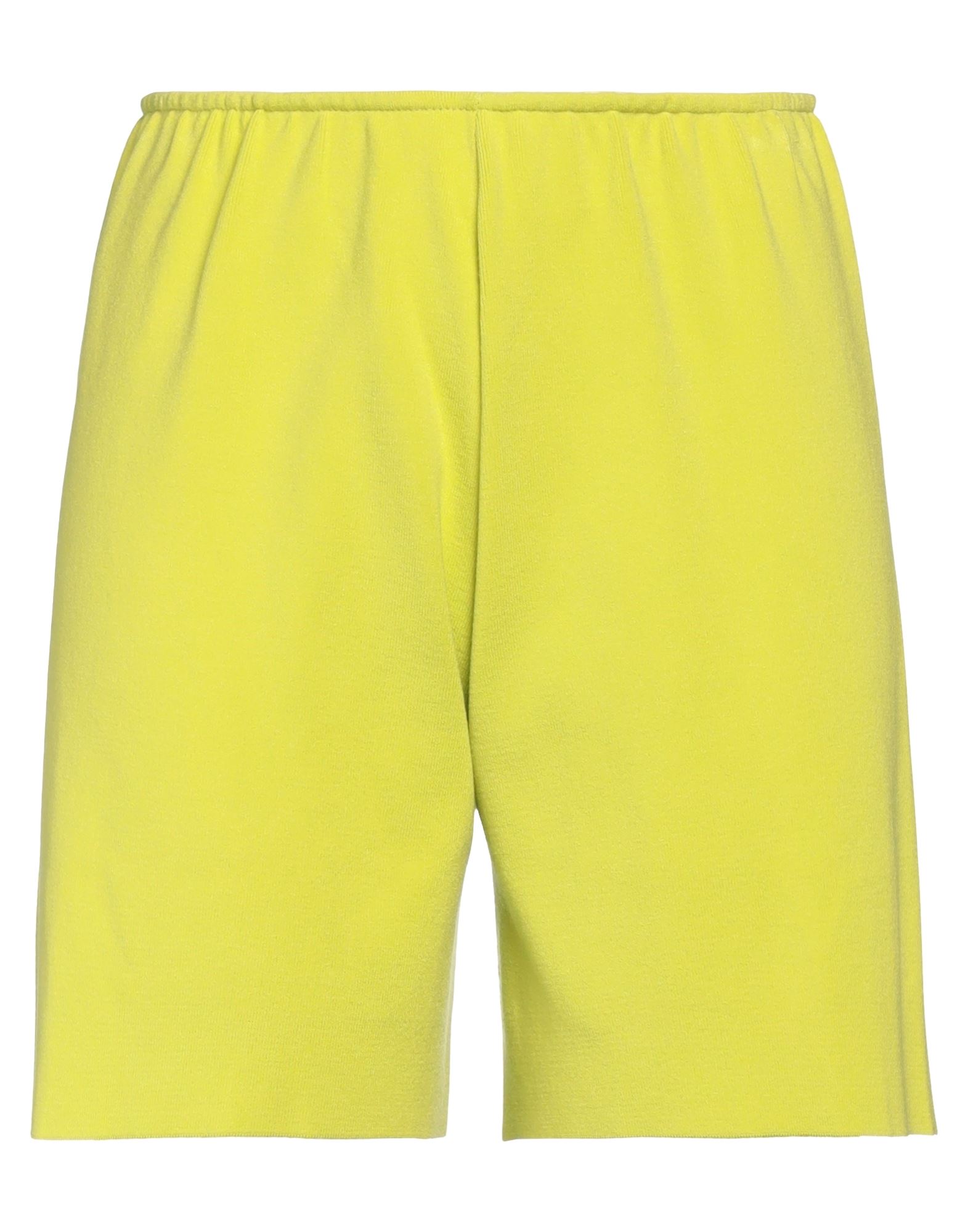 Kaos Woman Shorts & Bermuda Shorts Acid Green Size M Viscose, Polyester