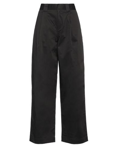 6397 Black Full Break Trousers In Black