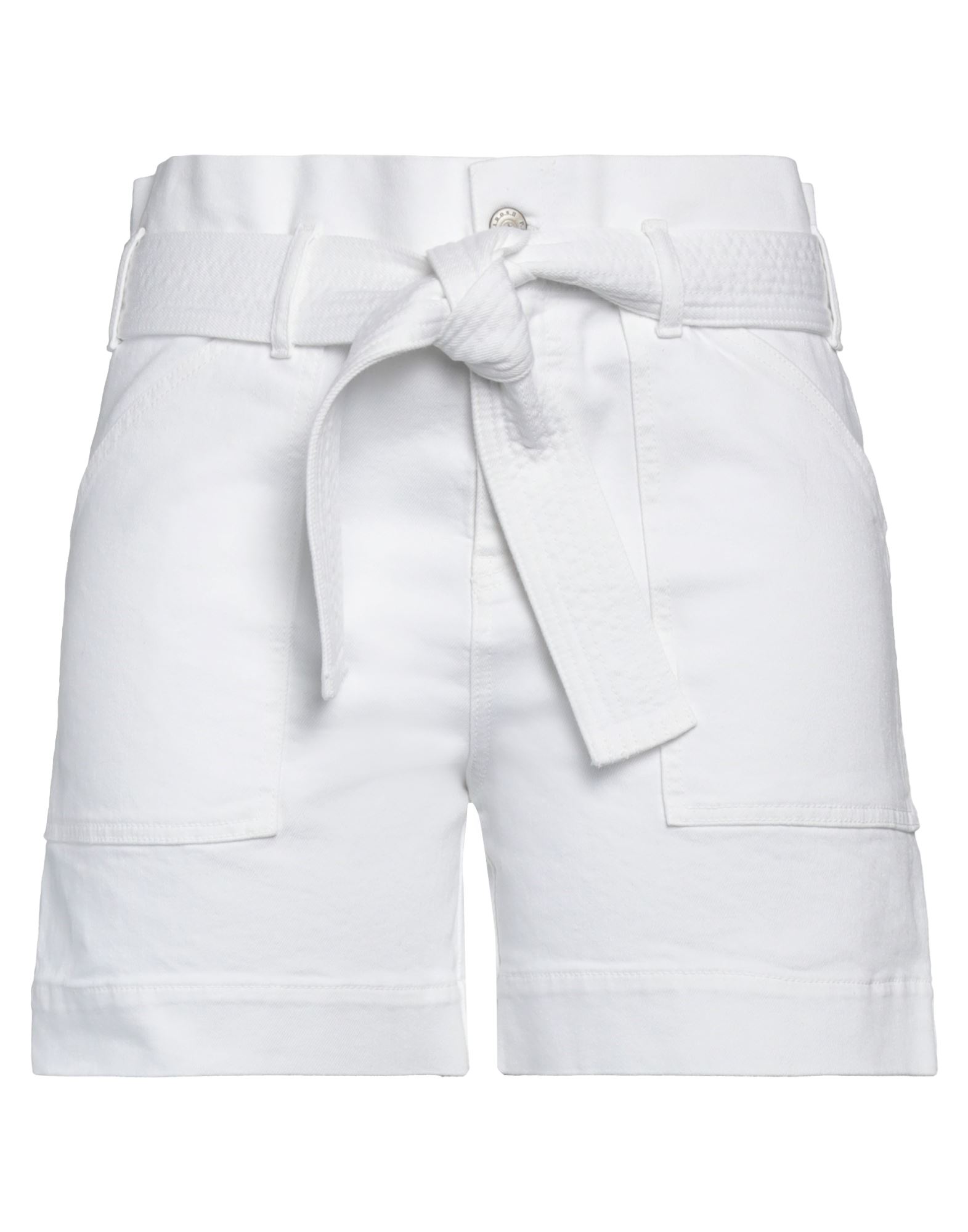 P.a.r.o.s.h P. A.r. O.s. H. Woman Shorts & Bermuda Shorts White Size S Cotton, Elastane
