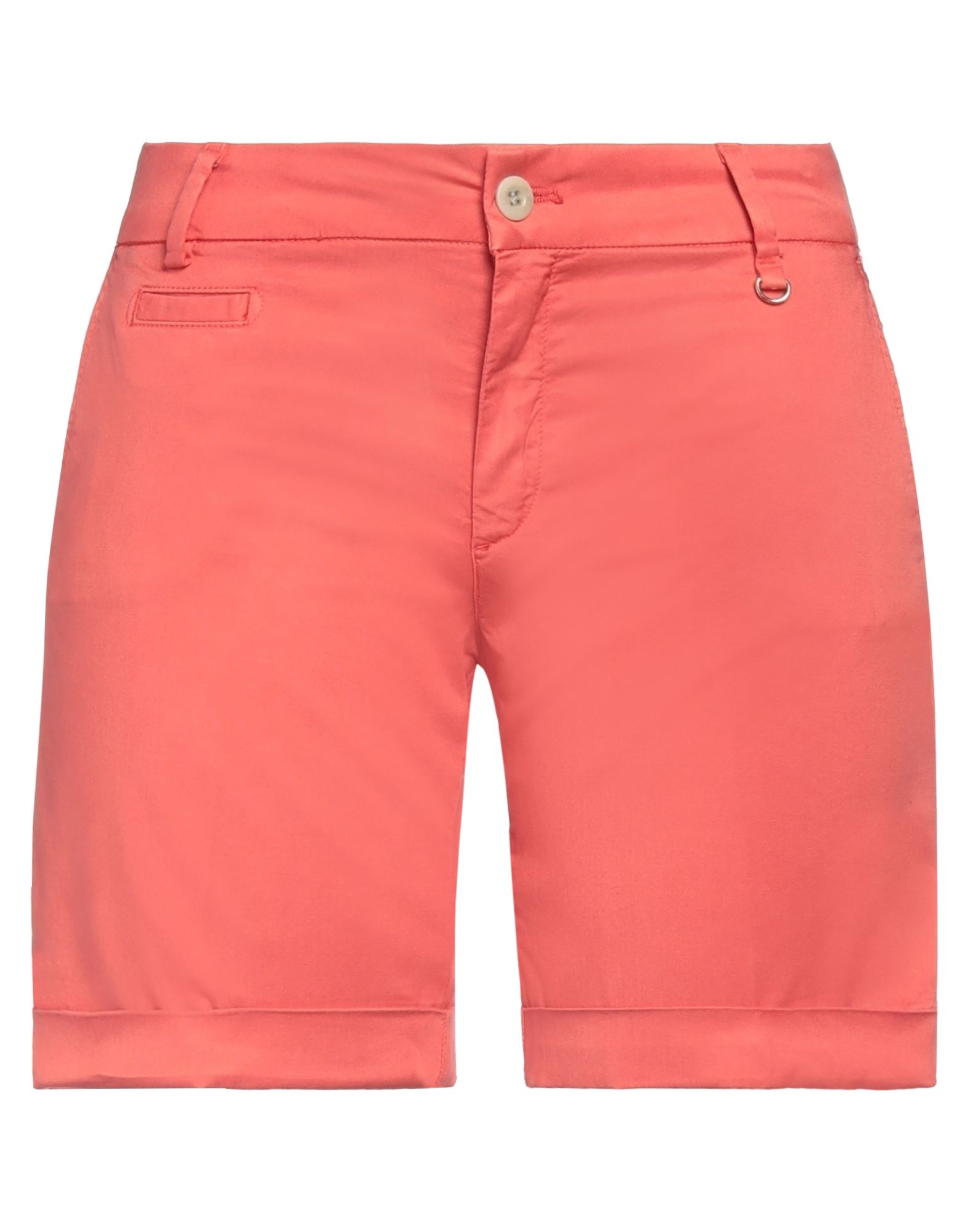 Mason's Woman Shorts & Bermuda Shorts Salmon Pink Size 2 Lyocell, Lycra