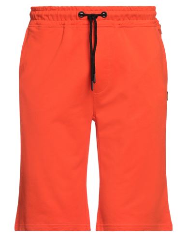 Ciesse Piumini Man Shorts & Bermuda Shorts Tomato Red Size L Cotton