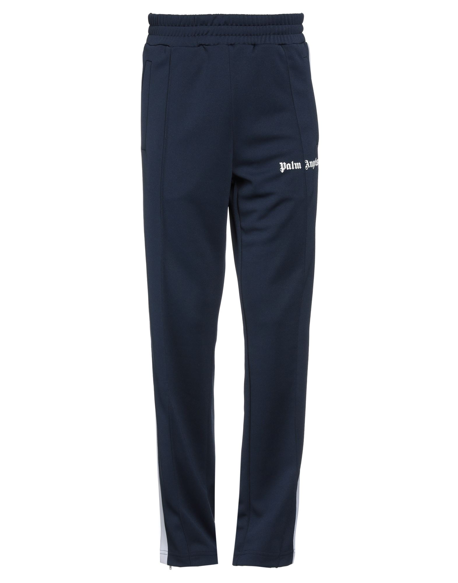 Palm Angels Side-stripe Track Pants In Midnight Blue