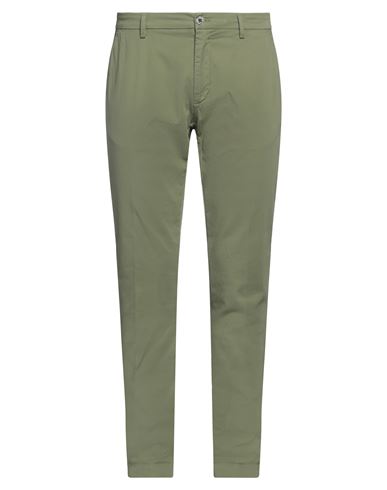 Mason's Man Pants Military Green Size 40 Cotton, Elastane