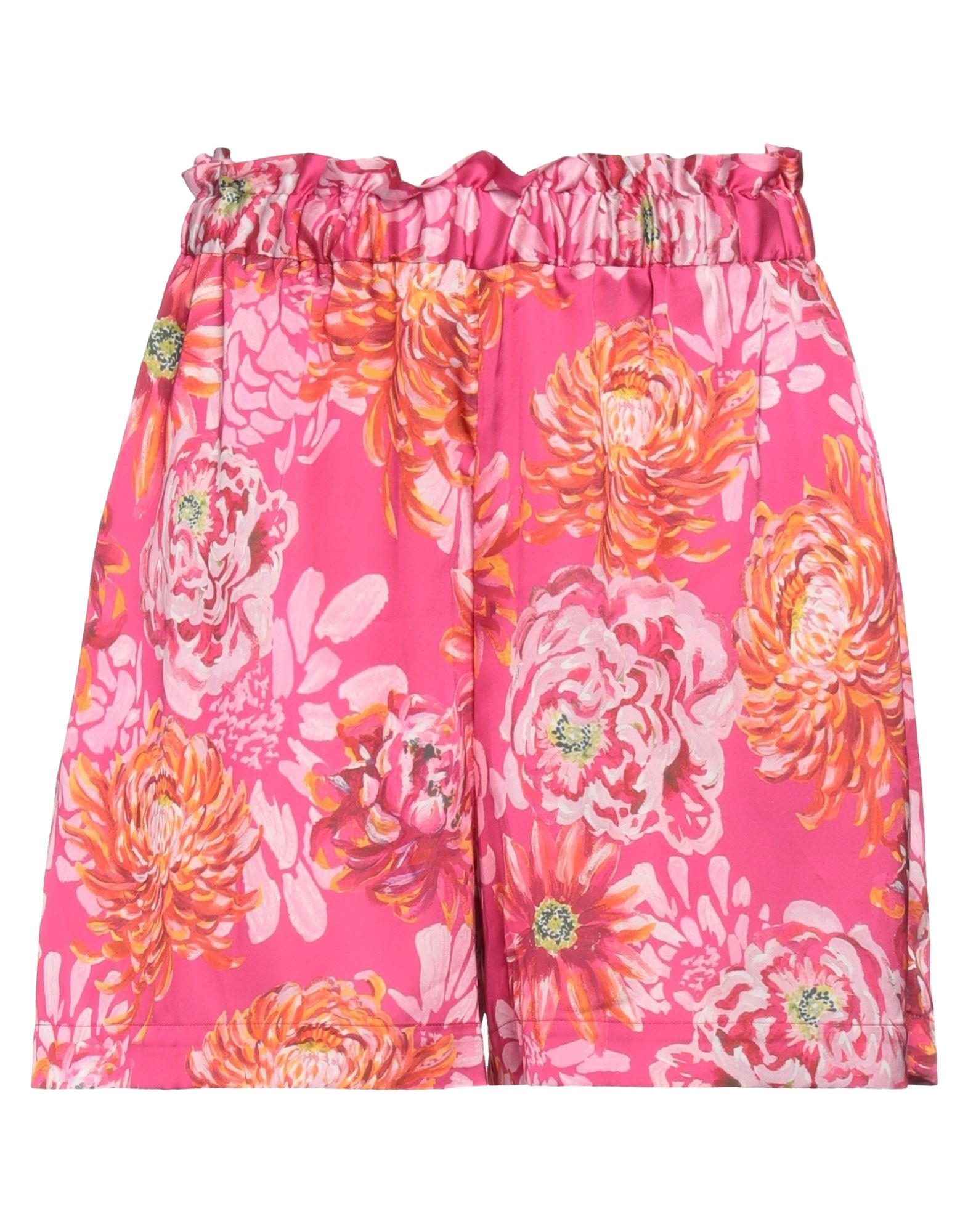 Pinko Uniqueness Woman Shorts & Bermuda Shorts Fuchsia Size 8 Polyester, Elastane