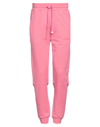 Dondup Man Pants Pink Size L Cotton In Pink