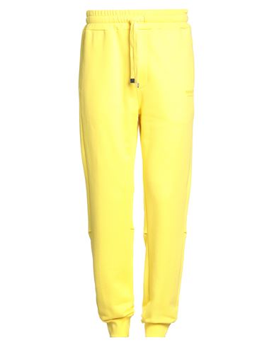 Dondup Man Pants Yellow Size Xl Cotton