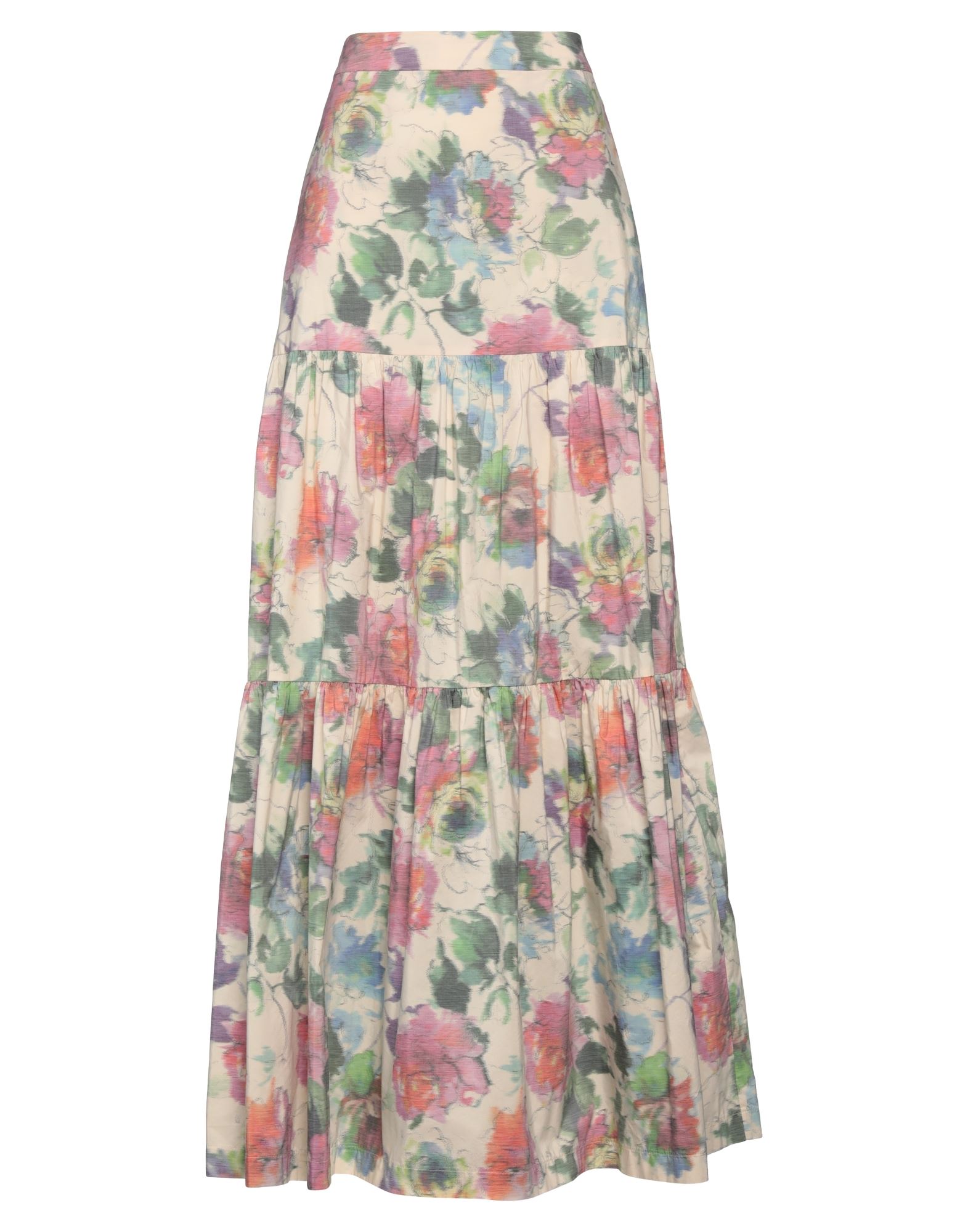 Pinko Midi Skirts In Beige