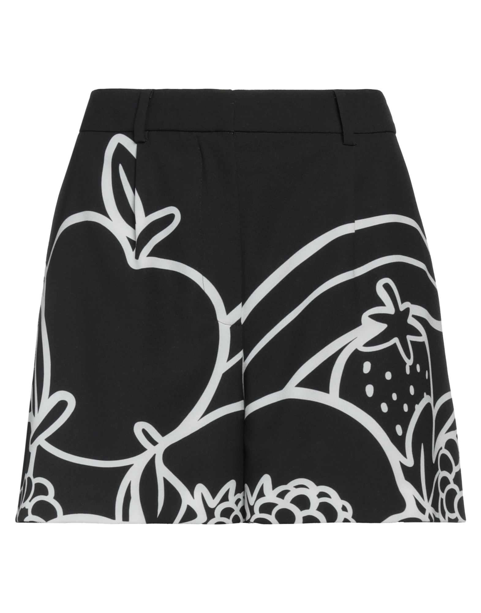 Boutique Moschino Woman Shorts & Bermuda Shorts Black Size 2 Polyester, Elastane