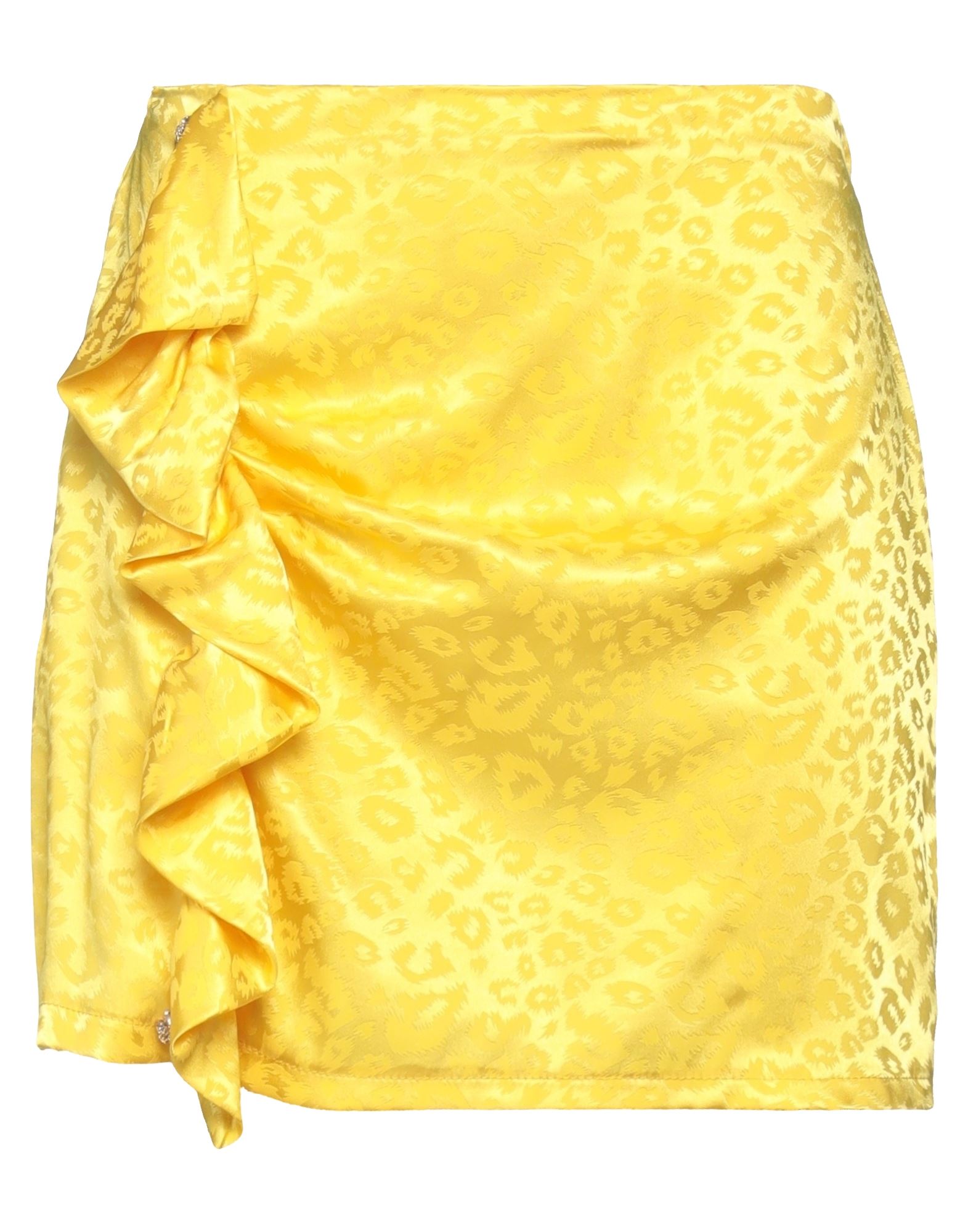 Odi Et Amo Mini Skirts In Yellow