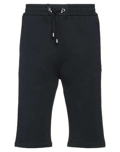 Balmain Man Shorts & Bermuda Shorts Black Size Xl Cotton