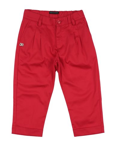 Daniele Alessandrini Babies'  Toddler Girl Pants Red Size 4 Cotton, Elastane