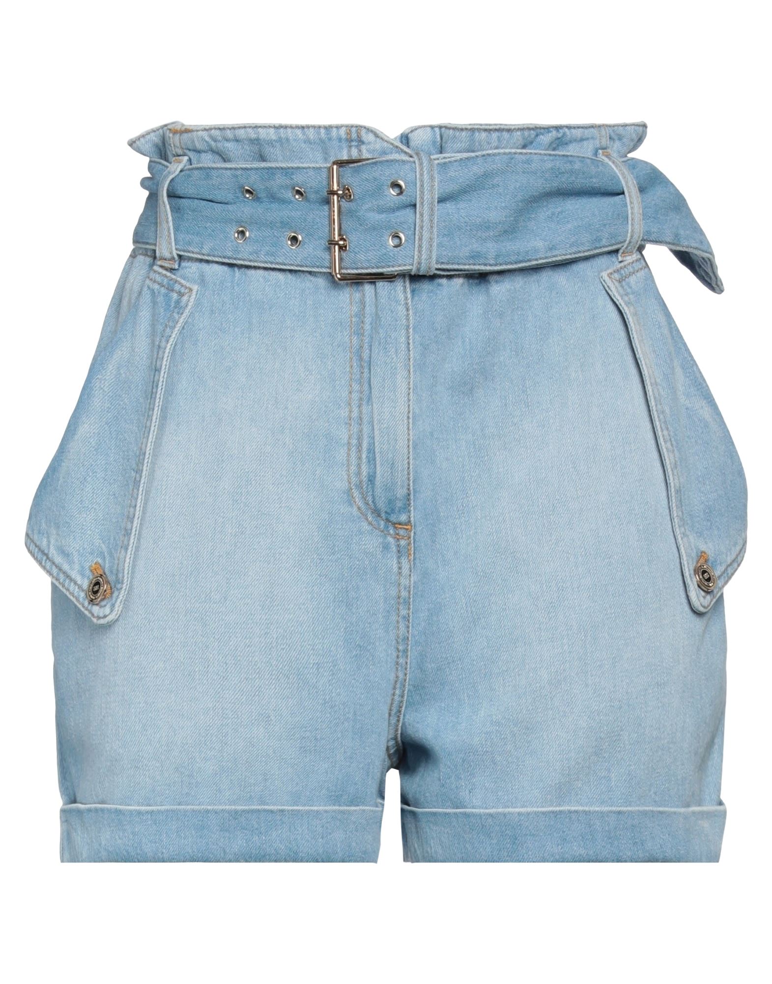 ショートパンツ ELISABETTA FRANCHI Women Shorts  Burmudas PA09152E2DC8 BLUE SH01156E2_EA7_1_D.jpg