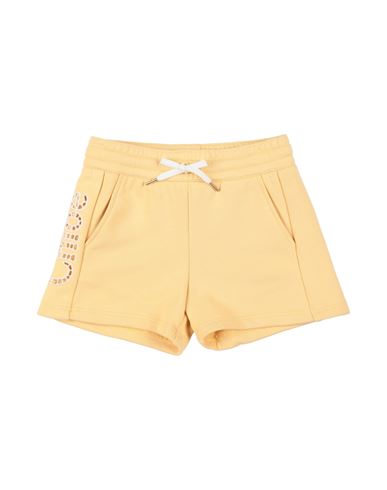 Chloé Babies'  Toddler Girl Shorts & Bermuda Shorts Mustard Size 5 Organic Cotton In Yellow